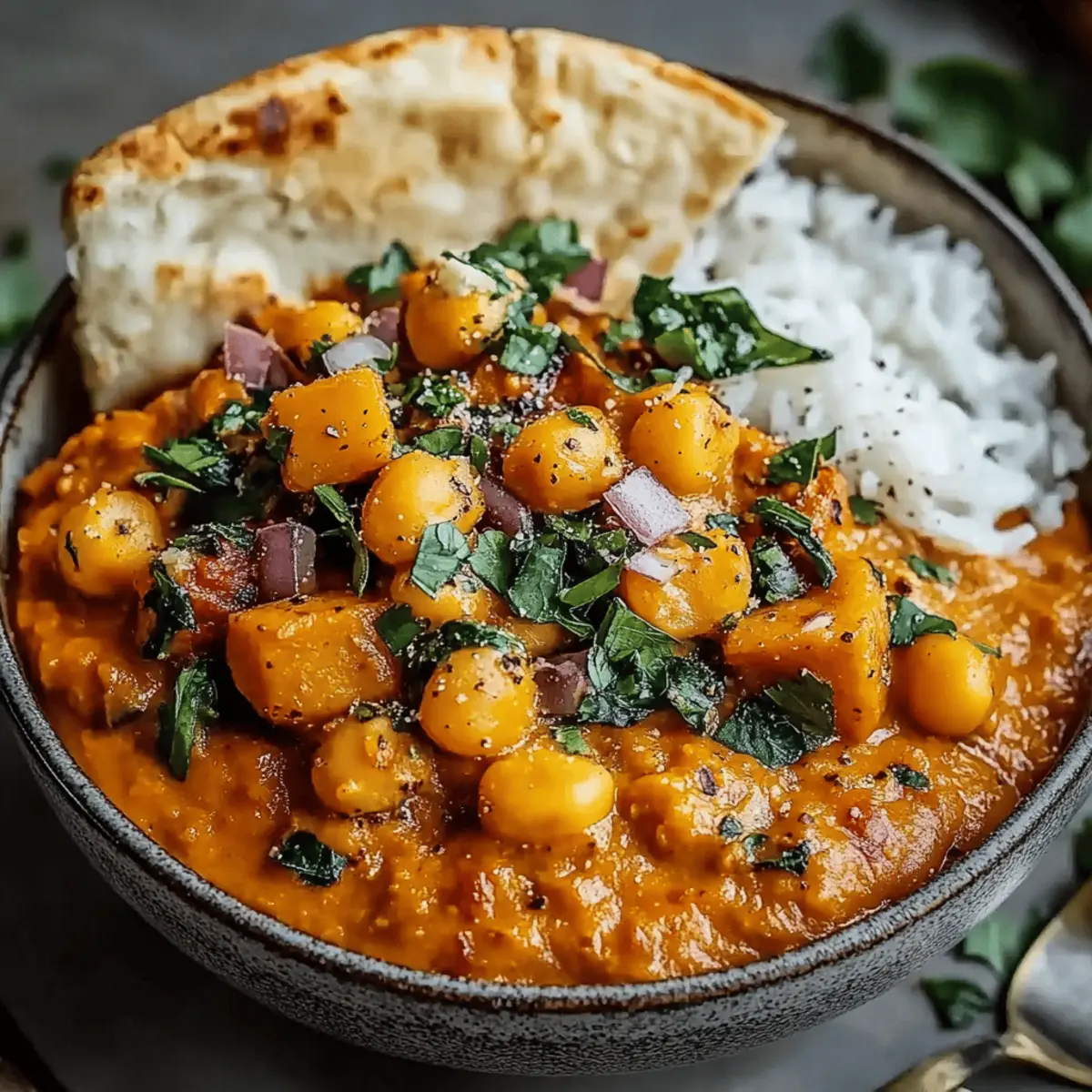 Sweet Potato and Chickpea Curry