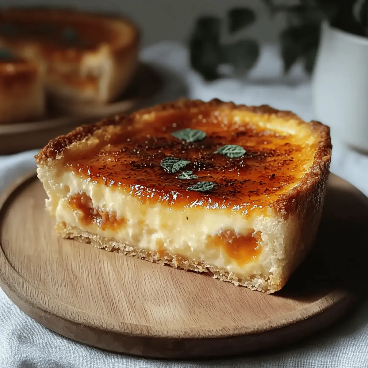 Crème Brûlée Cheesecake