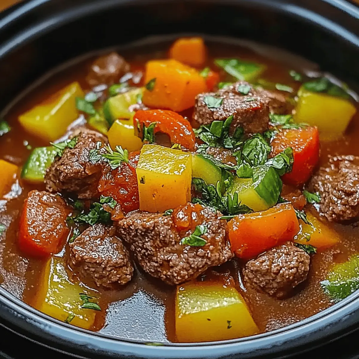 Vegetable Beef Soup