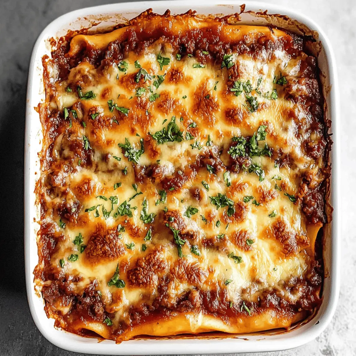 Meat Lasagna