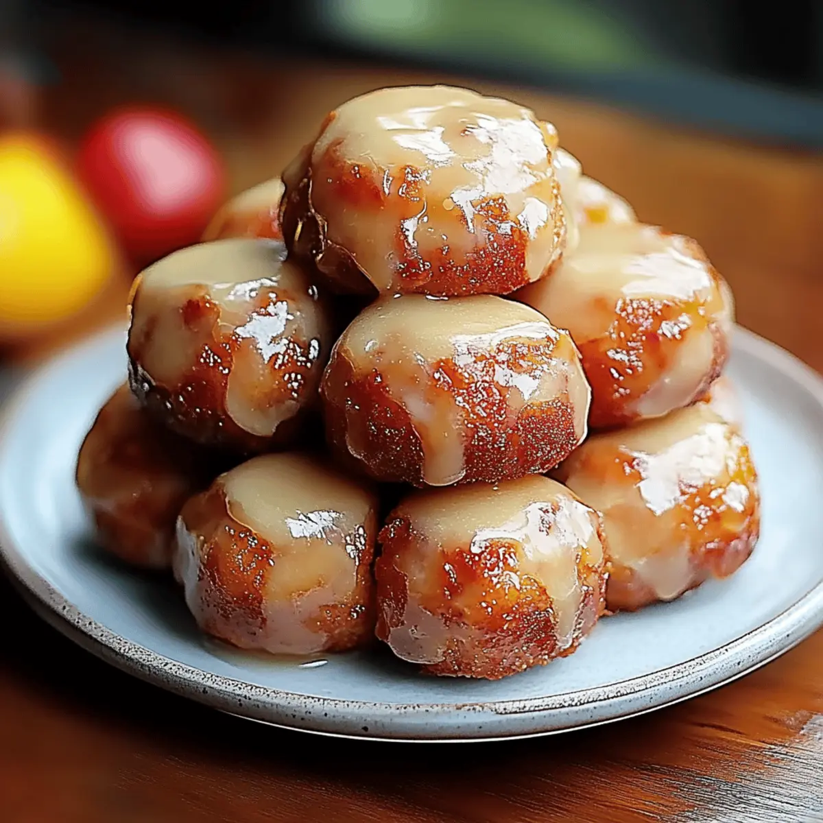 Apple Fritter Bites