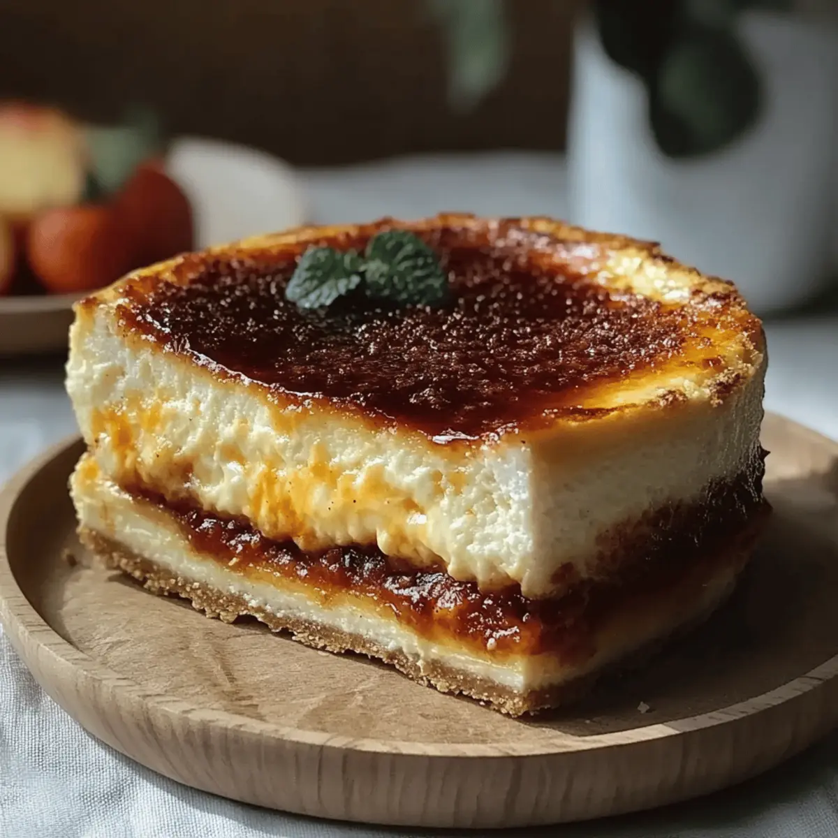Crème Brûlée Cheesecake