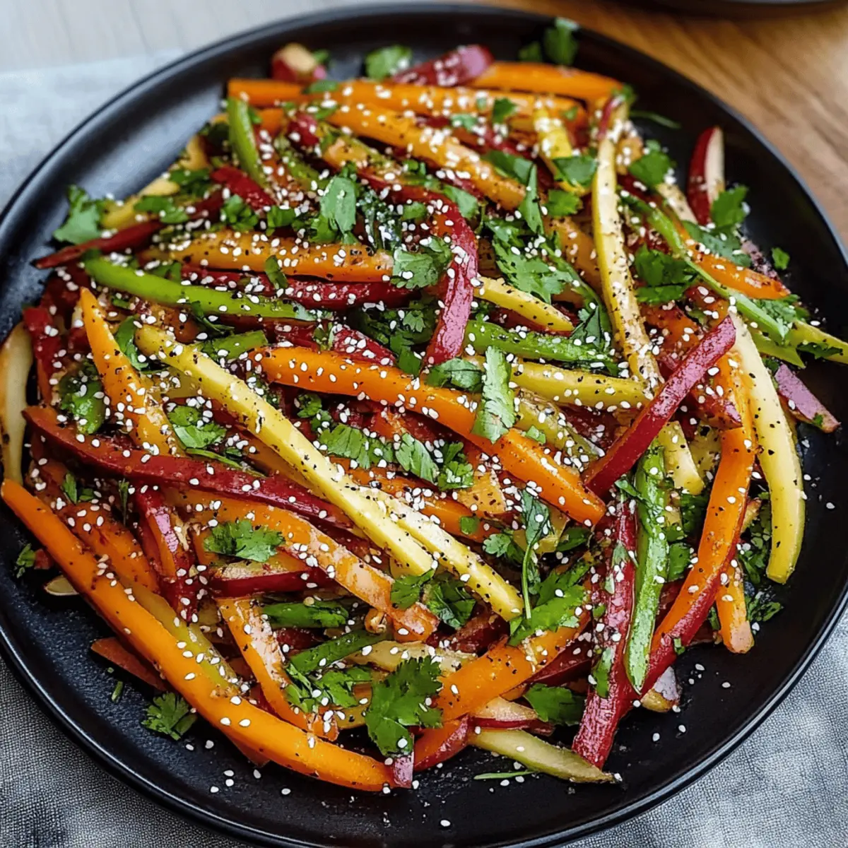 Carrot Sesame Salad