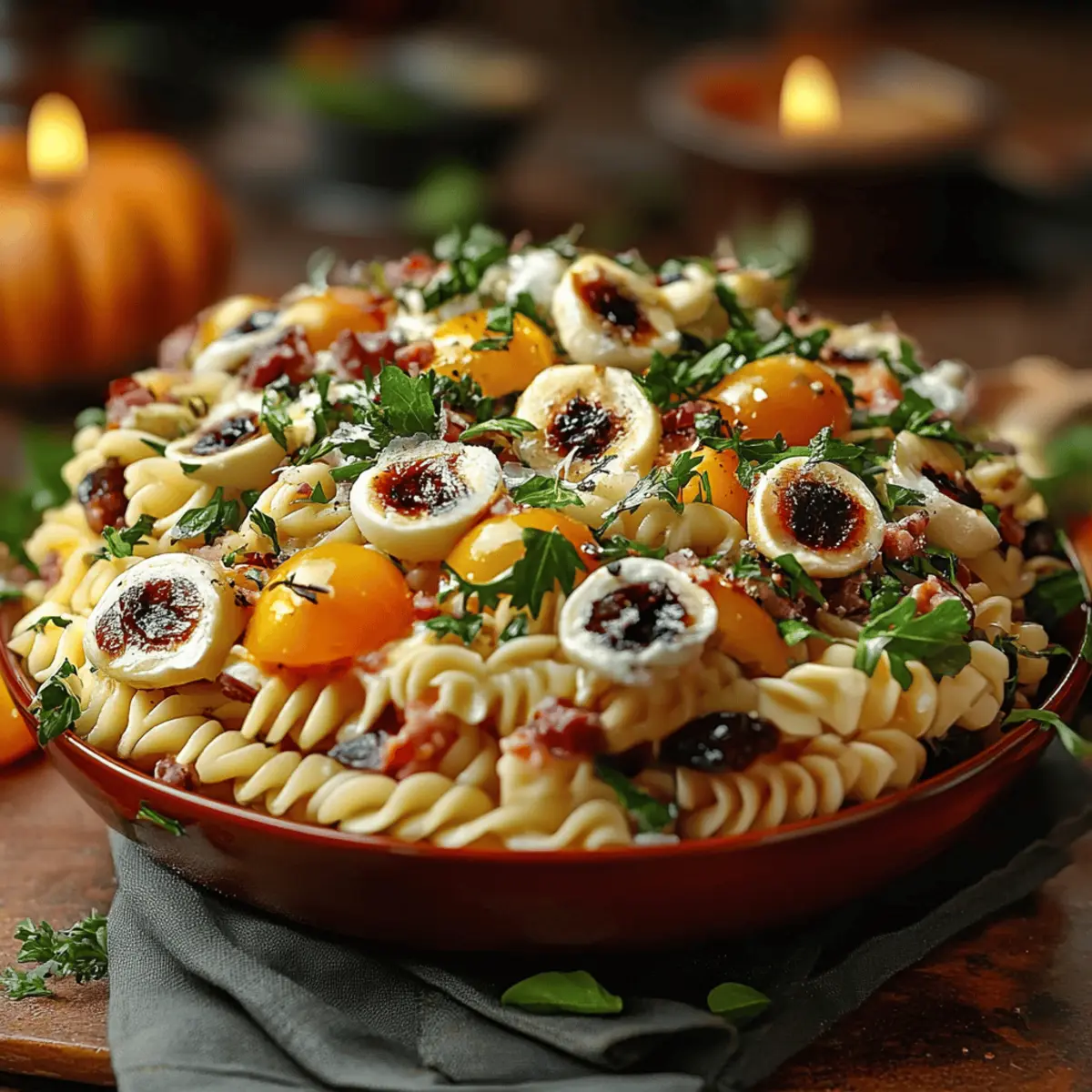Eyeball Pasta Salad