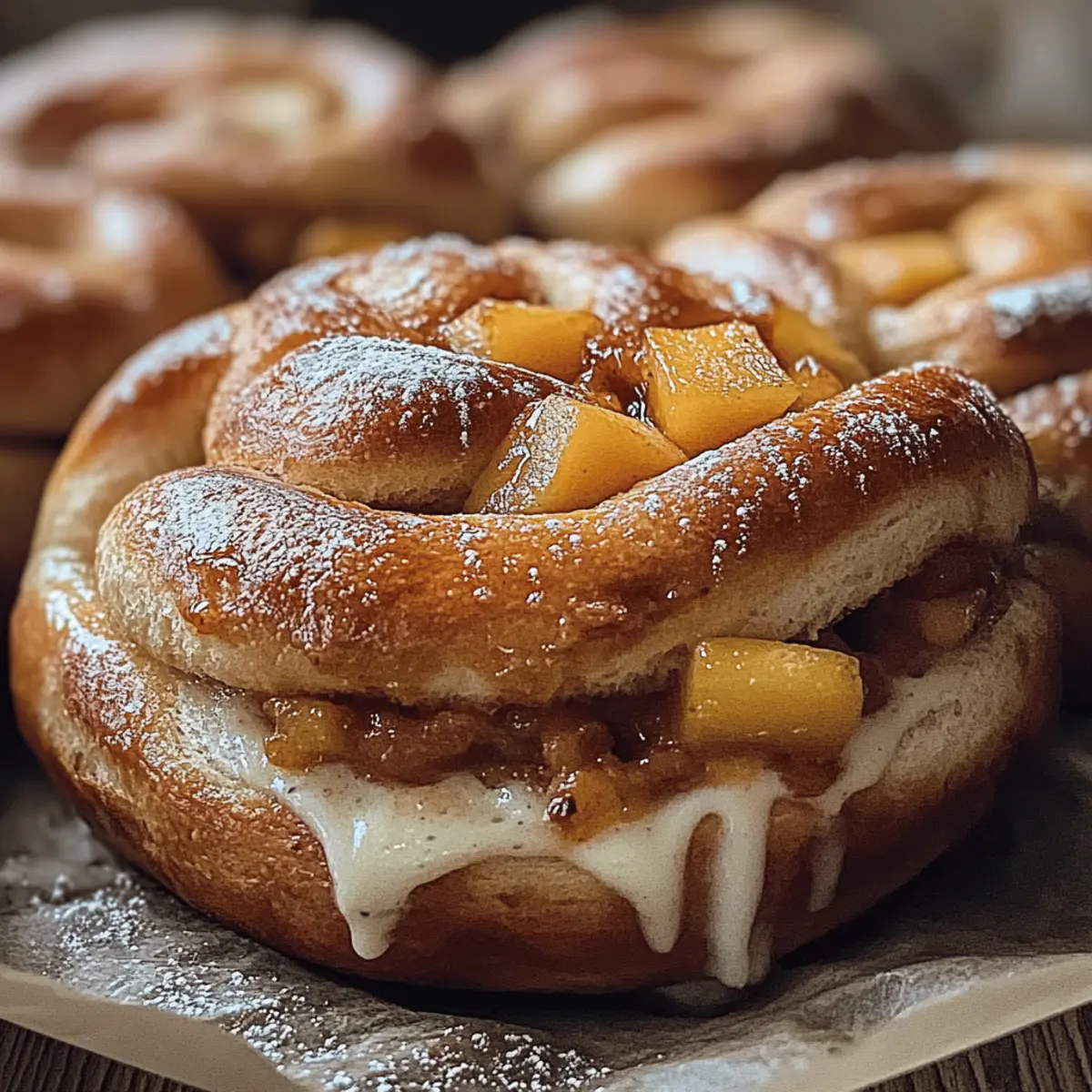 Vegan Apple Cinnamon Buns