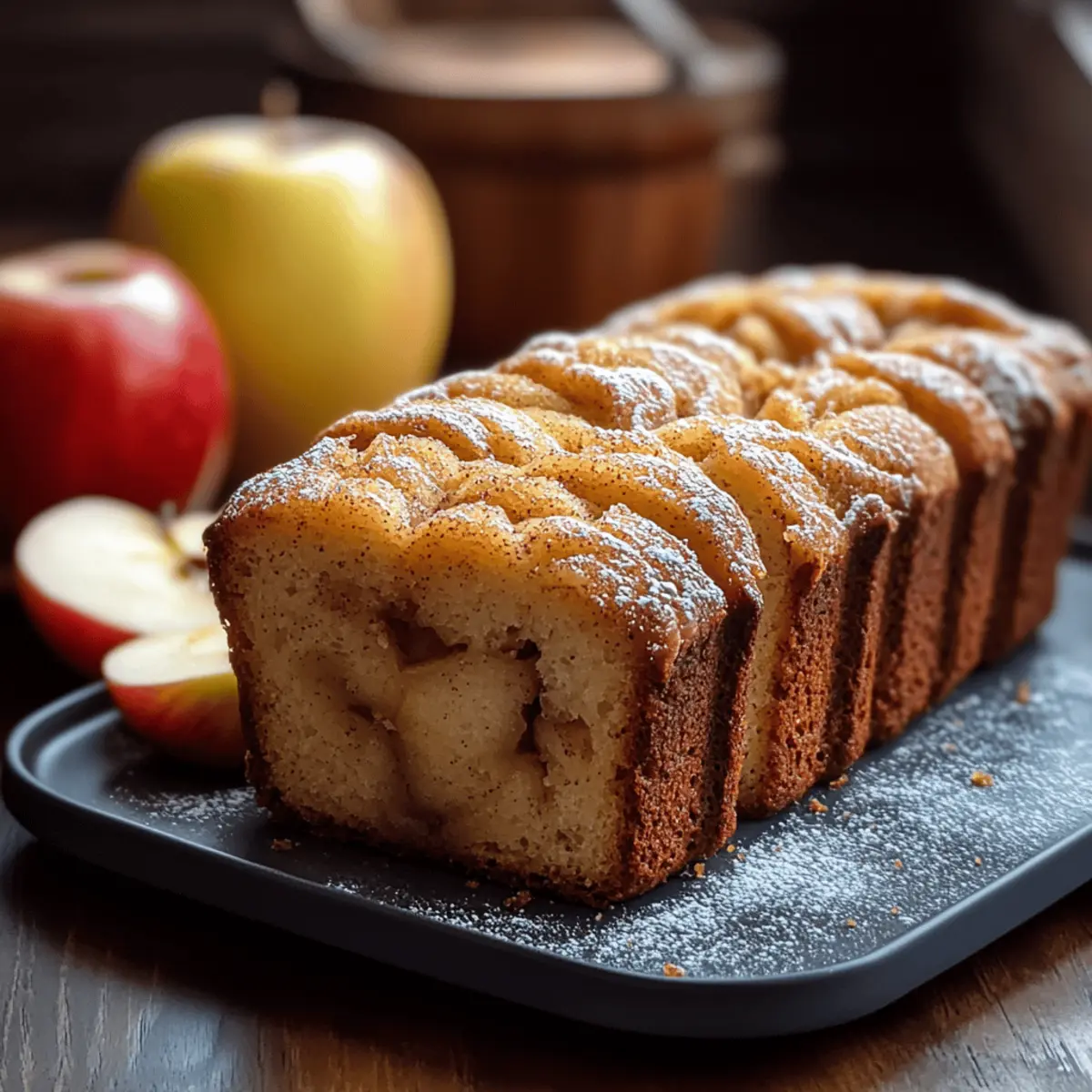 Apple Cider Cinnamon Bread