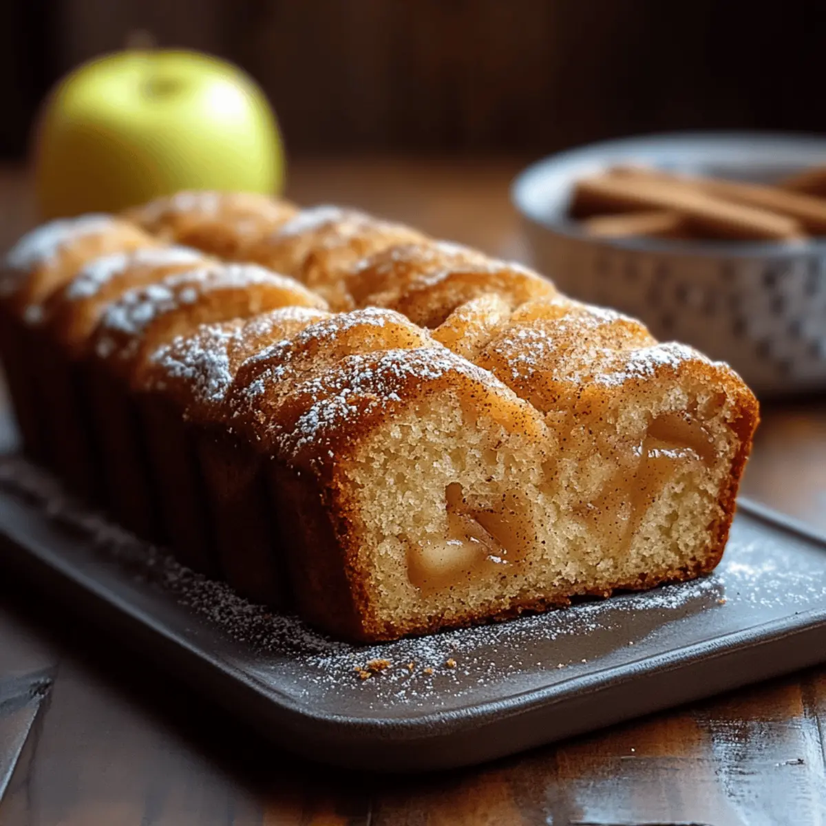 Apple Cider Cinnamon Bread