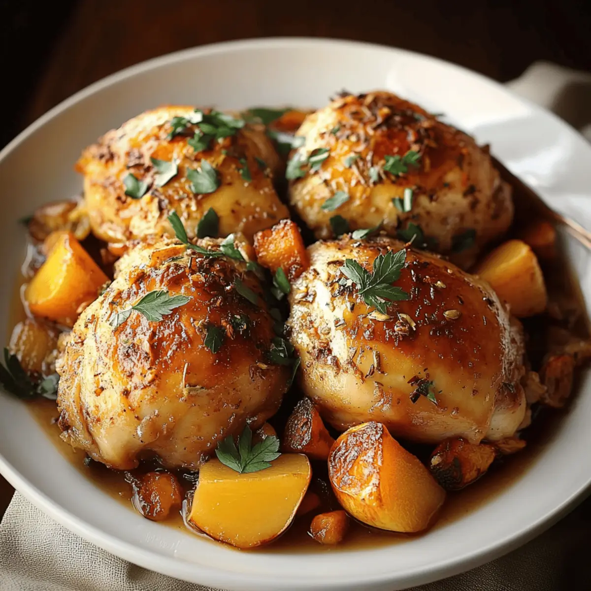 Autumn Chicken Dinner