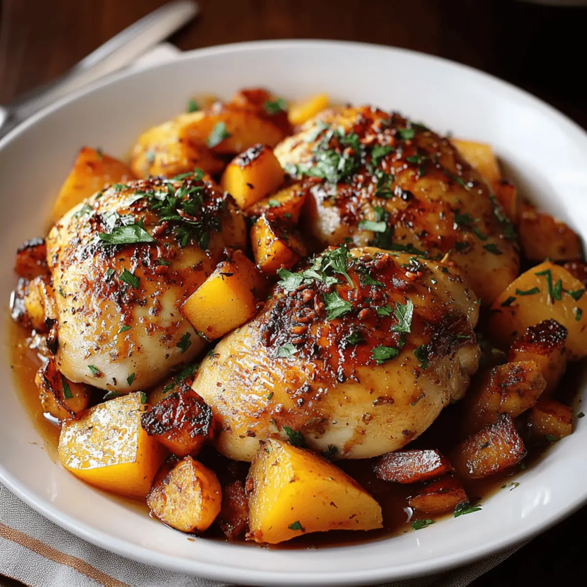 Autumn Chicken Dinner