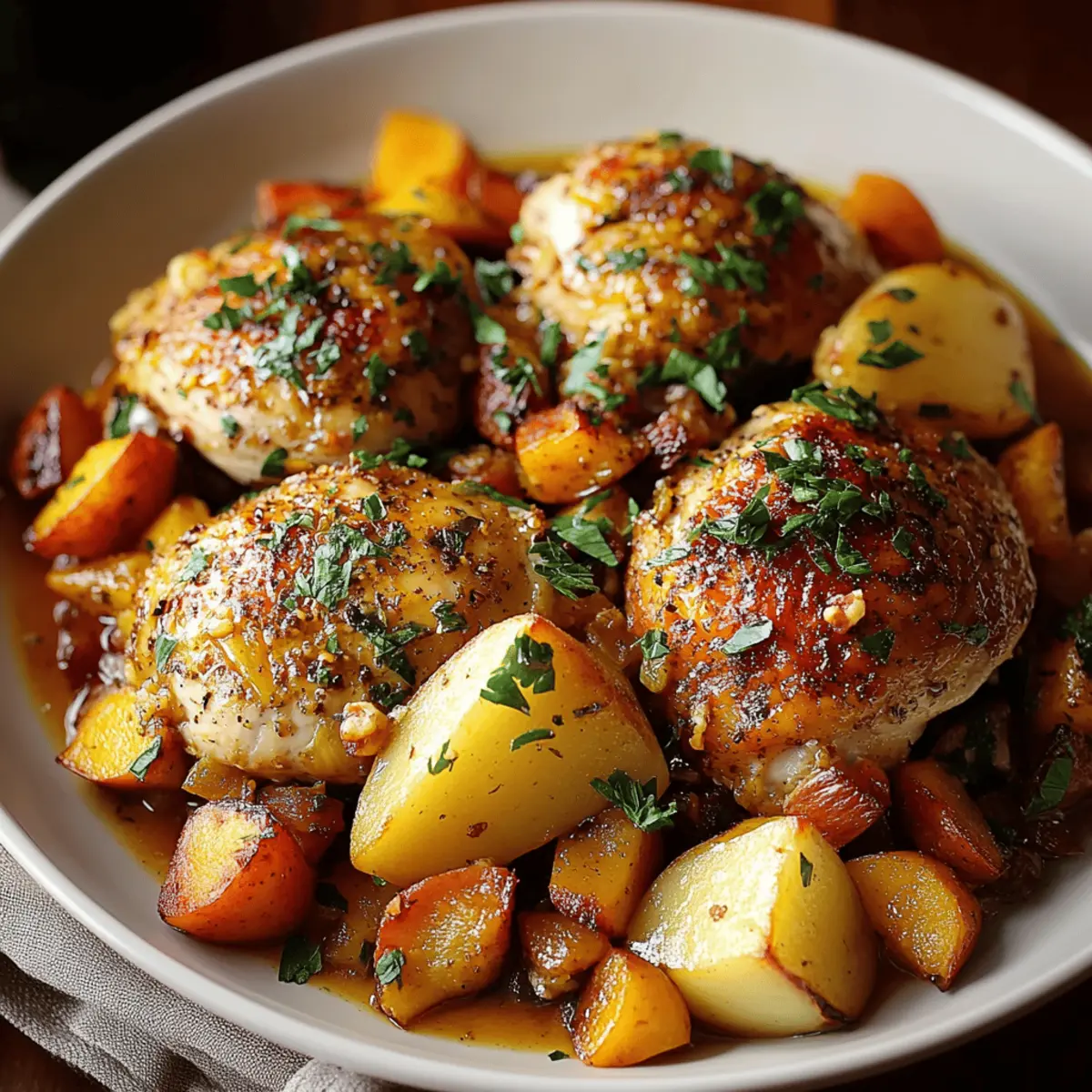 Autumn Chicken Dinner