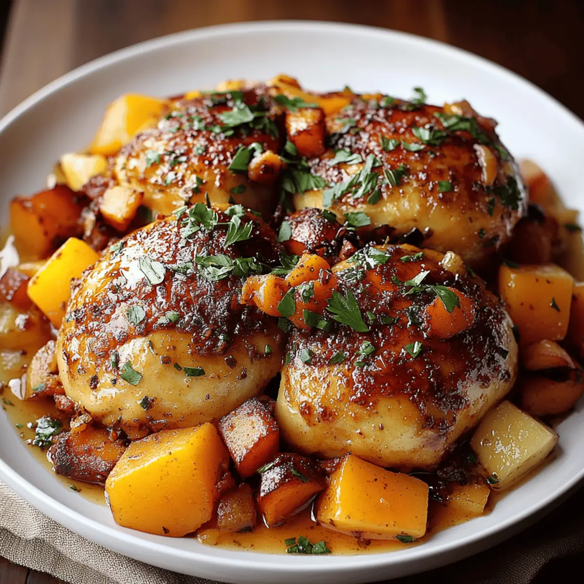 Autumn Chicken Dinner