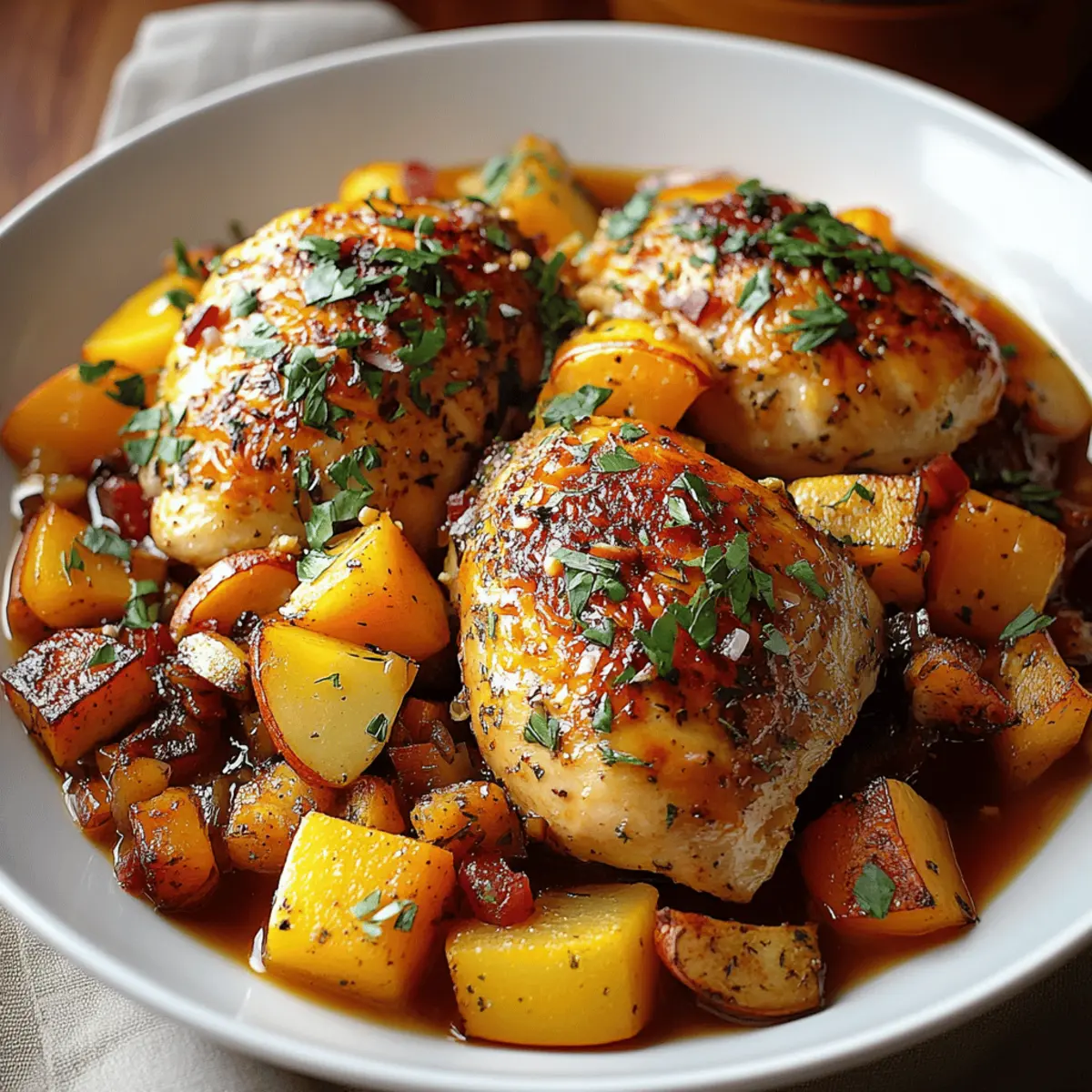 Autumn Chicken Dinner