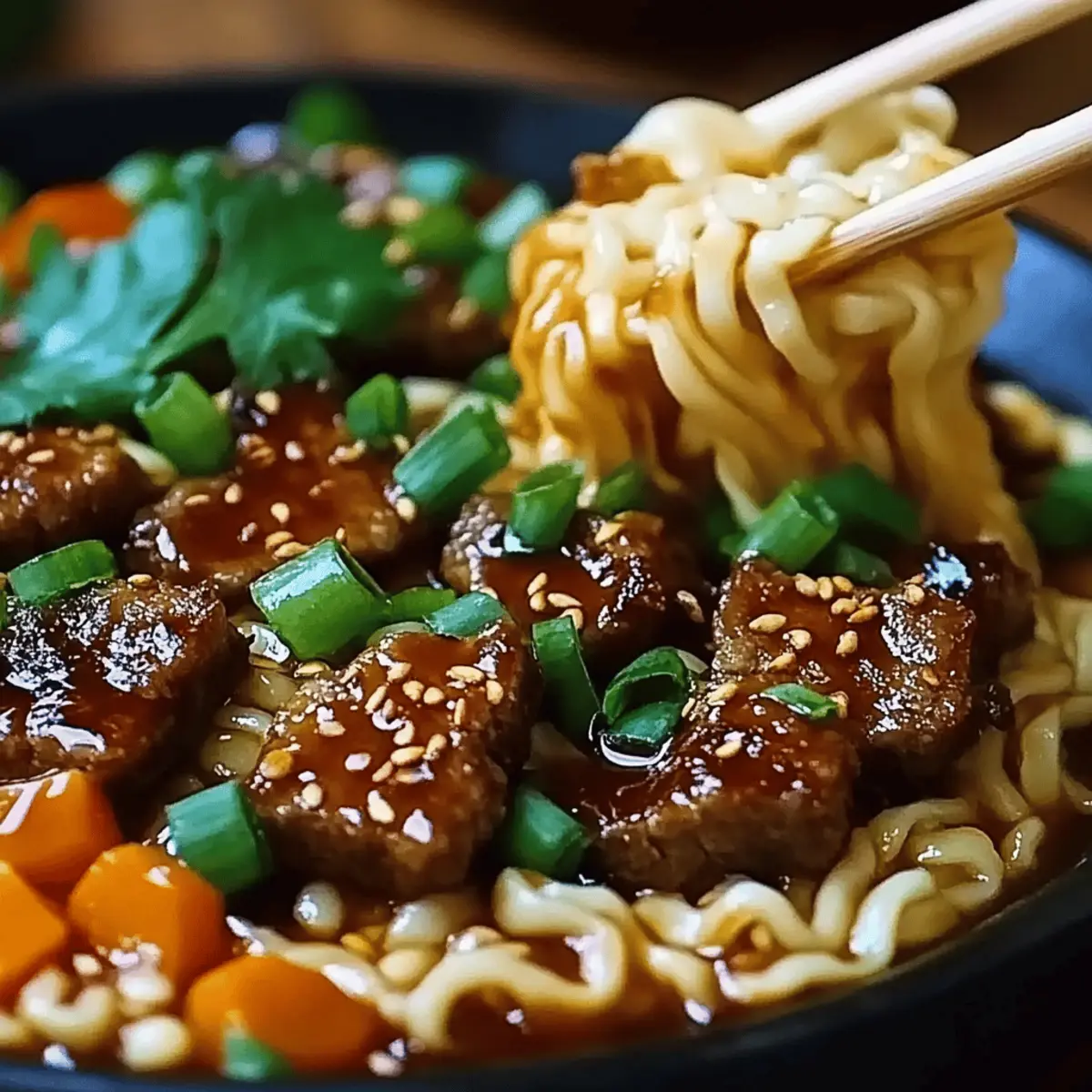 Beef Ramen Noodles