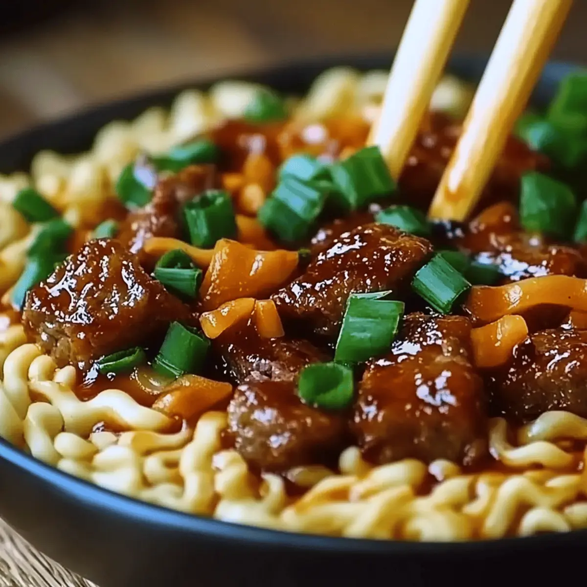 Beef Ramen Noodles