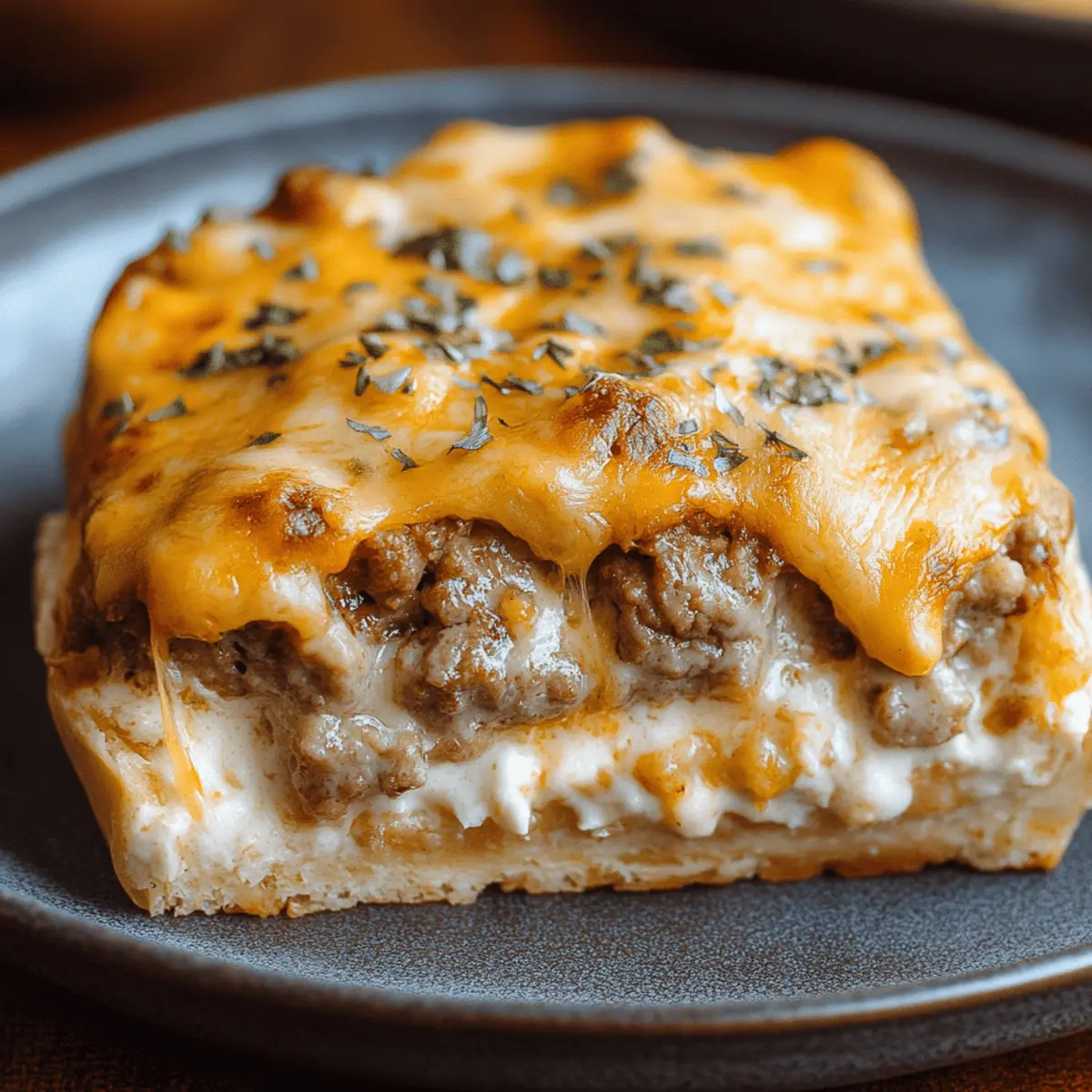 Biscuits and Gravy Breakfast