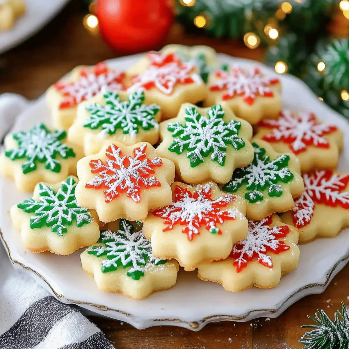 Buttery Spritz Cookies