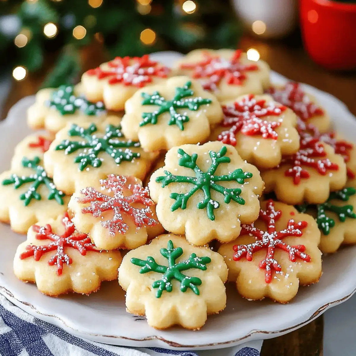 Buttery Spritz Cookies