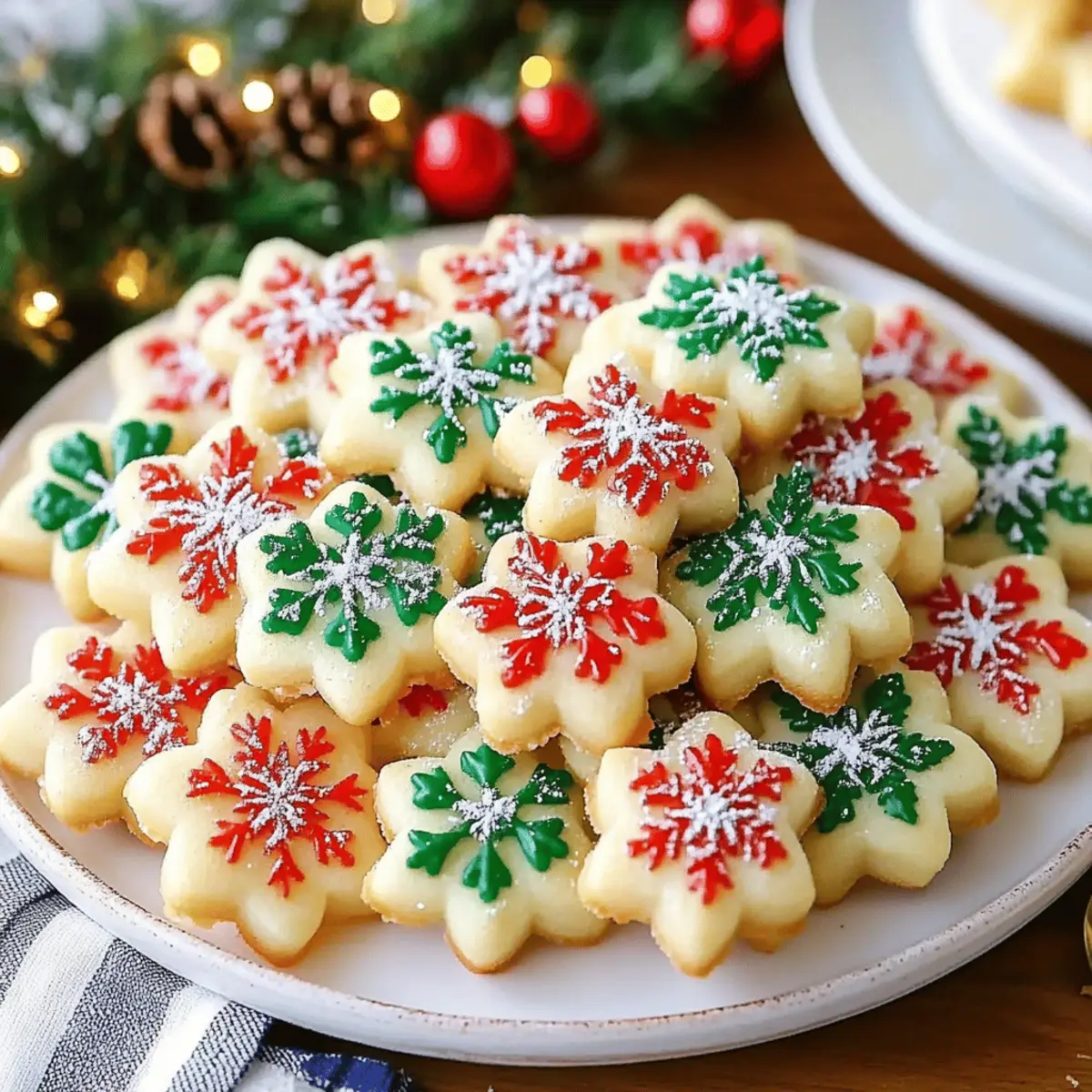 Buttery Spritz Cookies