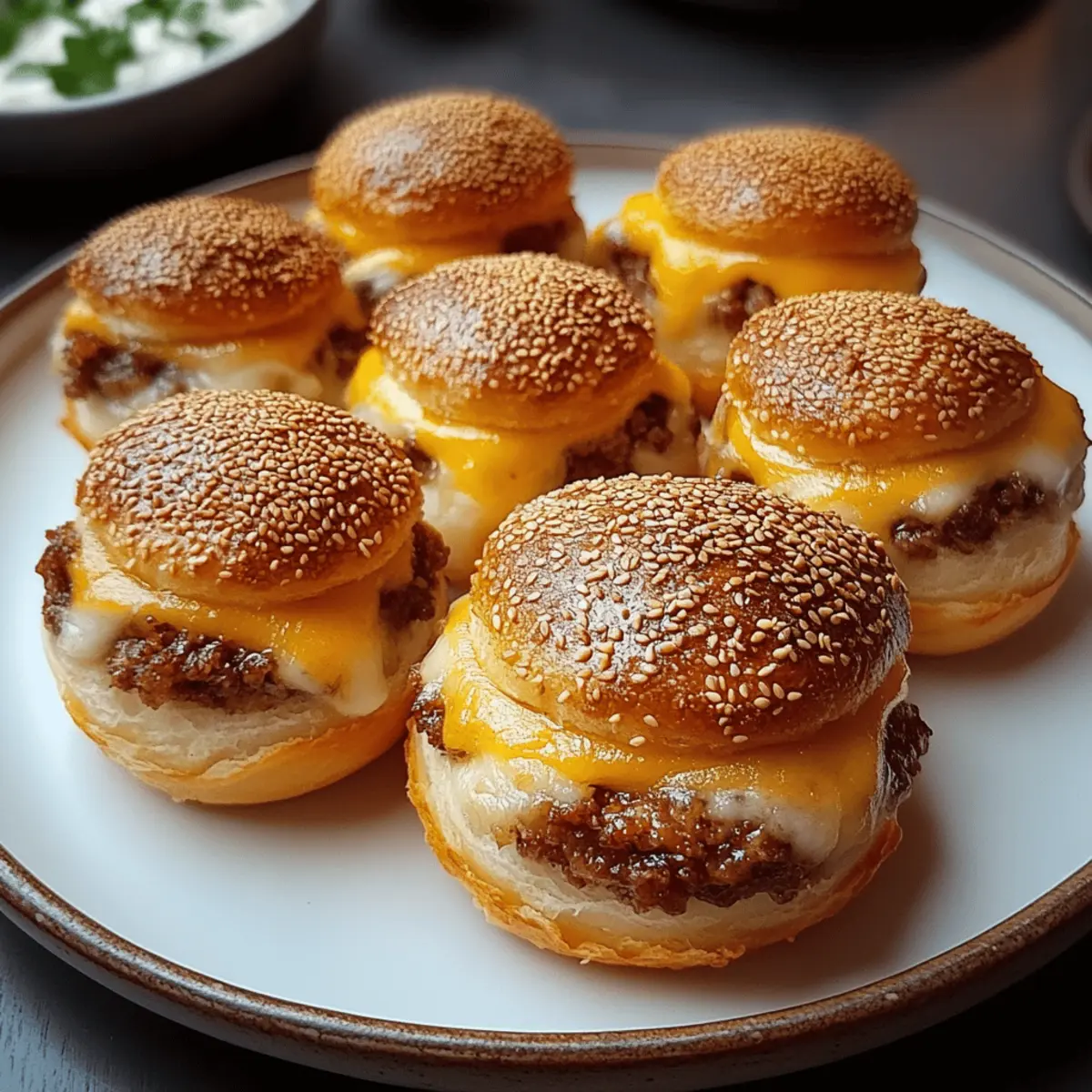 Cheeseburger Pretzel Bombs