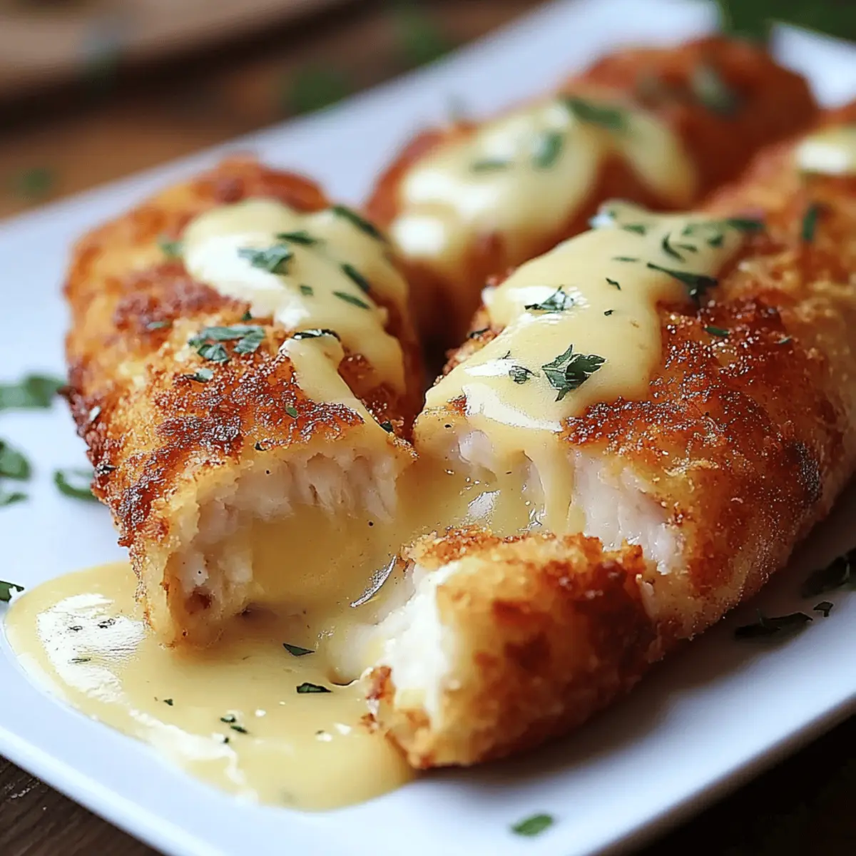 Chicken Cordon Bleu with Swiss Cheese