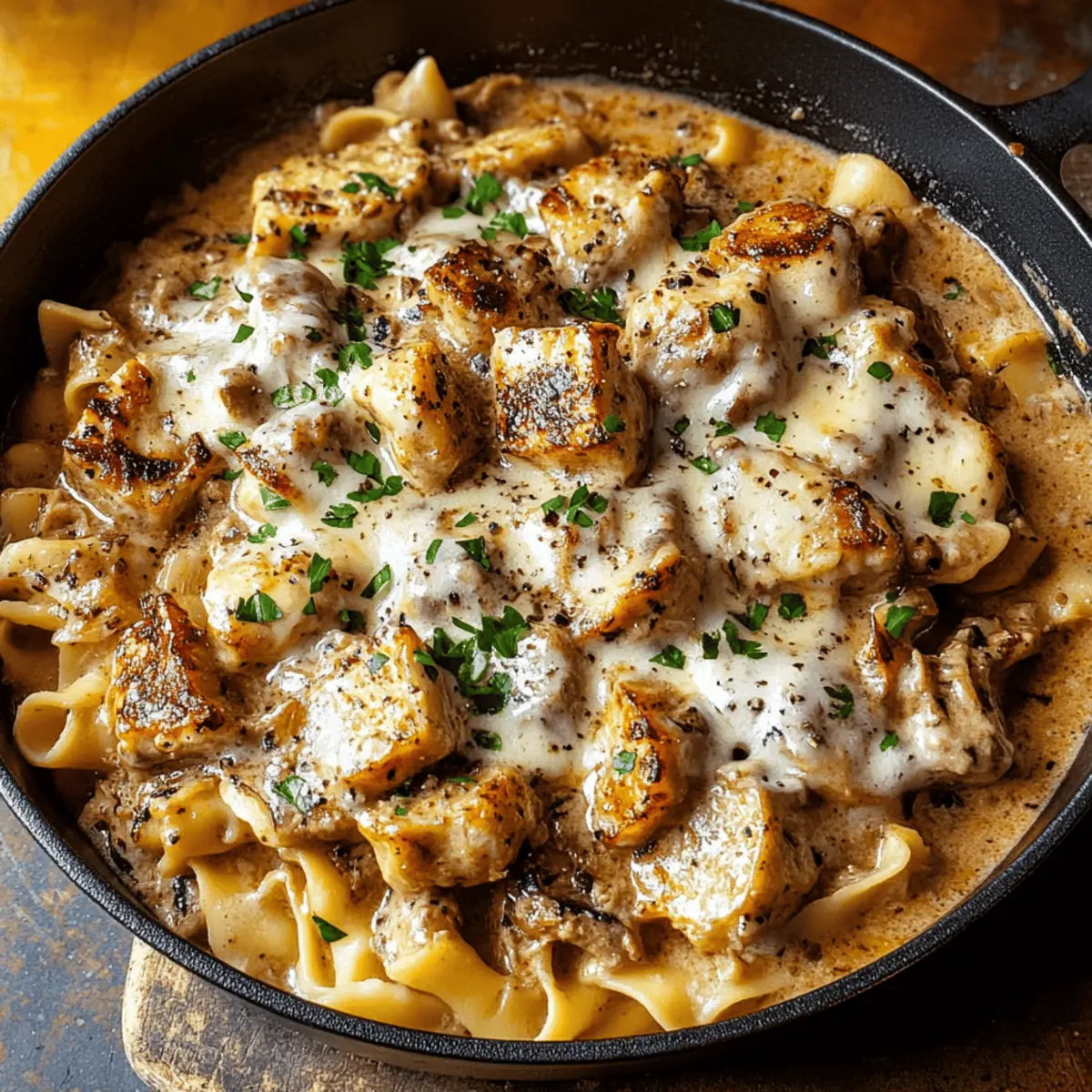 Chicken Stroganoff
