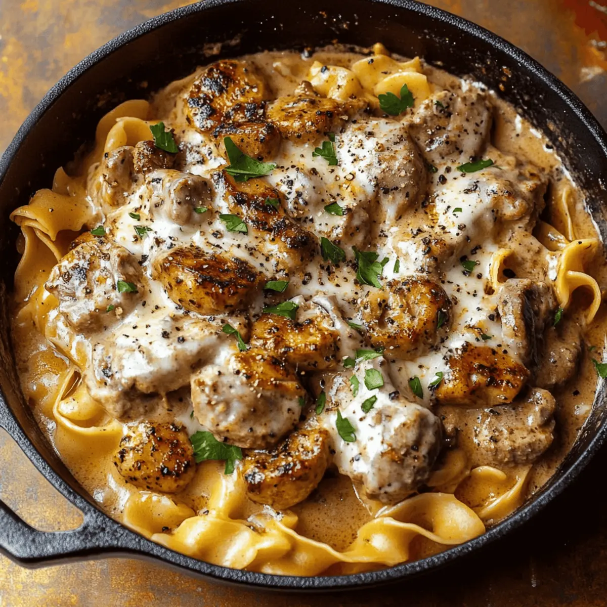 Chicken Stroganoff