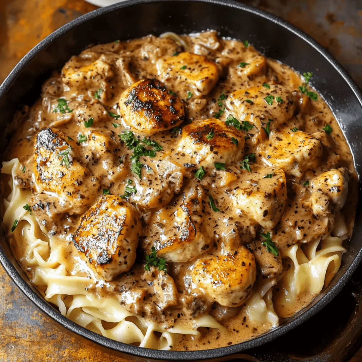 Chicken Stroganoff