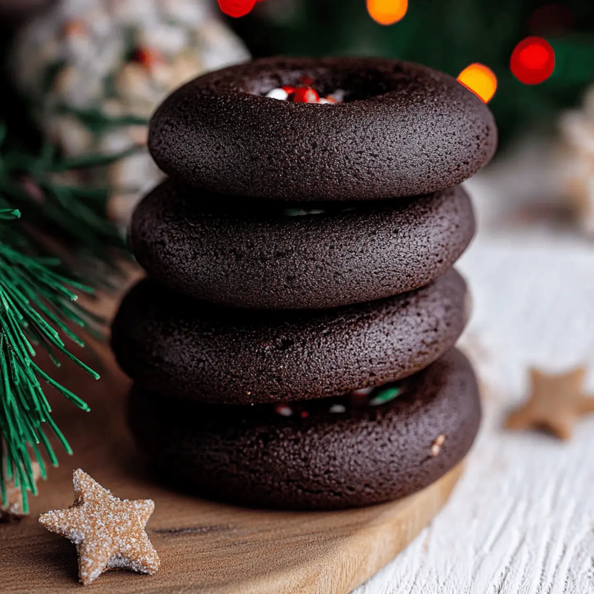 Chocolate Thumbprint Cookies