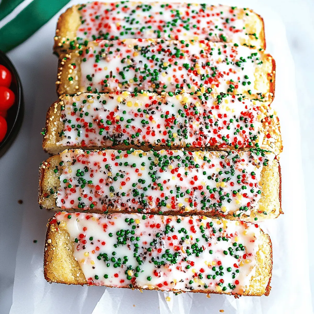 Christmas Sprinkle Buttermilk Bread