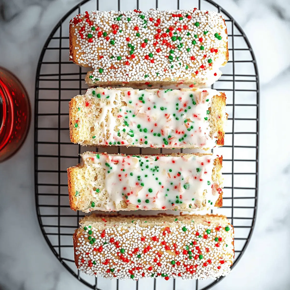 Christmas Sprinkle Buttermilk Bread