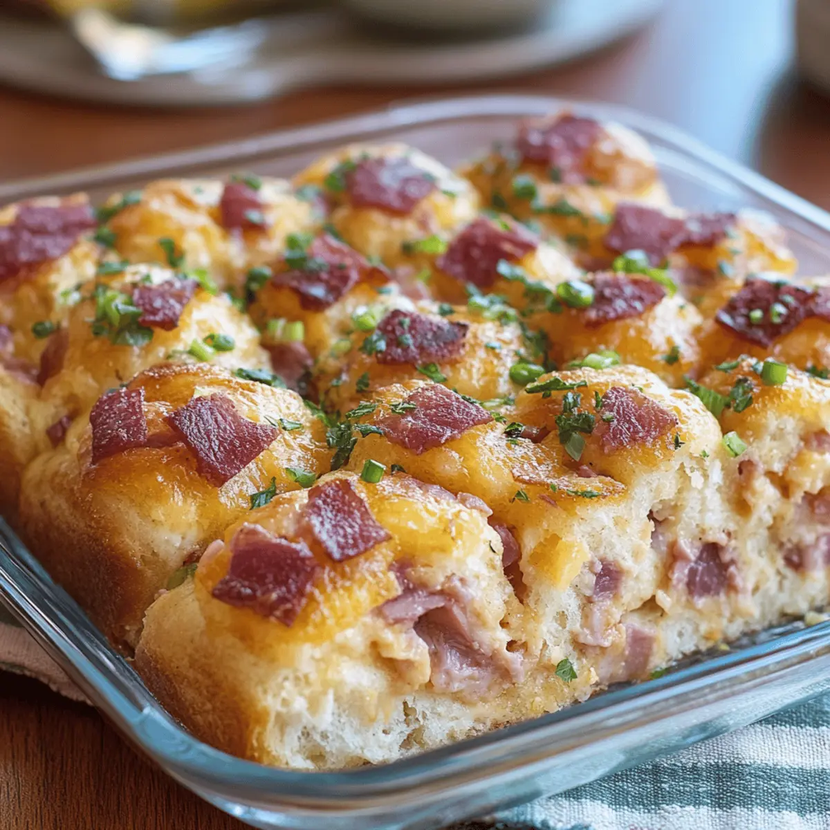 Crescent Roll Breakfast Casserole