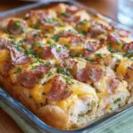Crescent Roll Breakfast Casserole