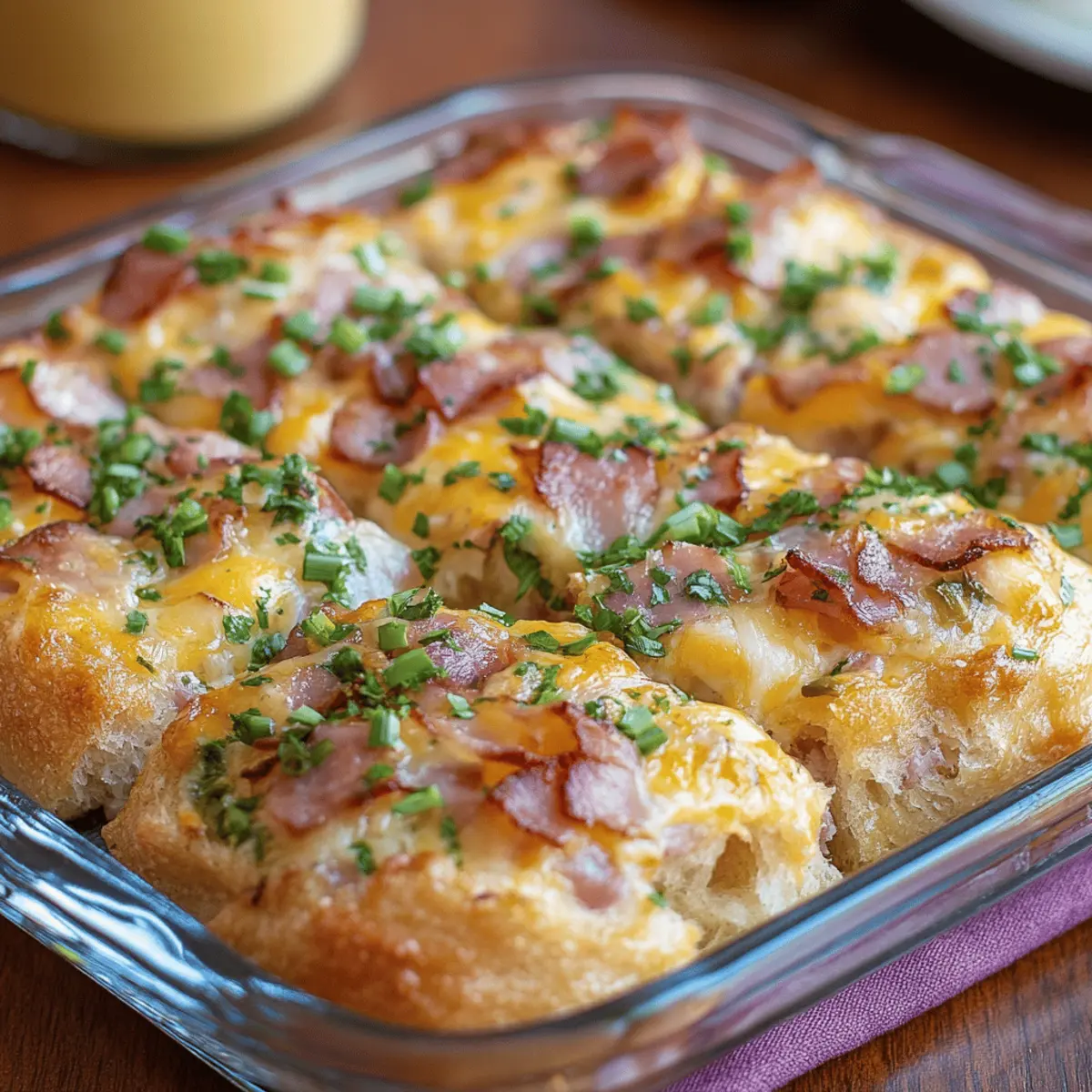 Crescent Roll Breakfast Casserole
