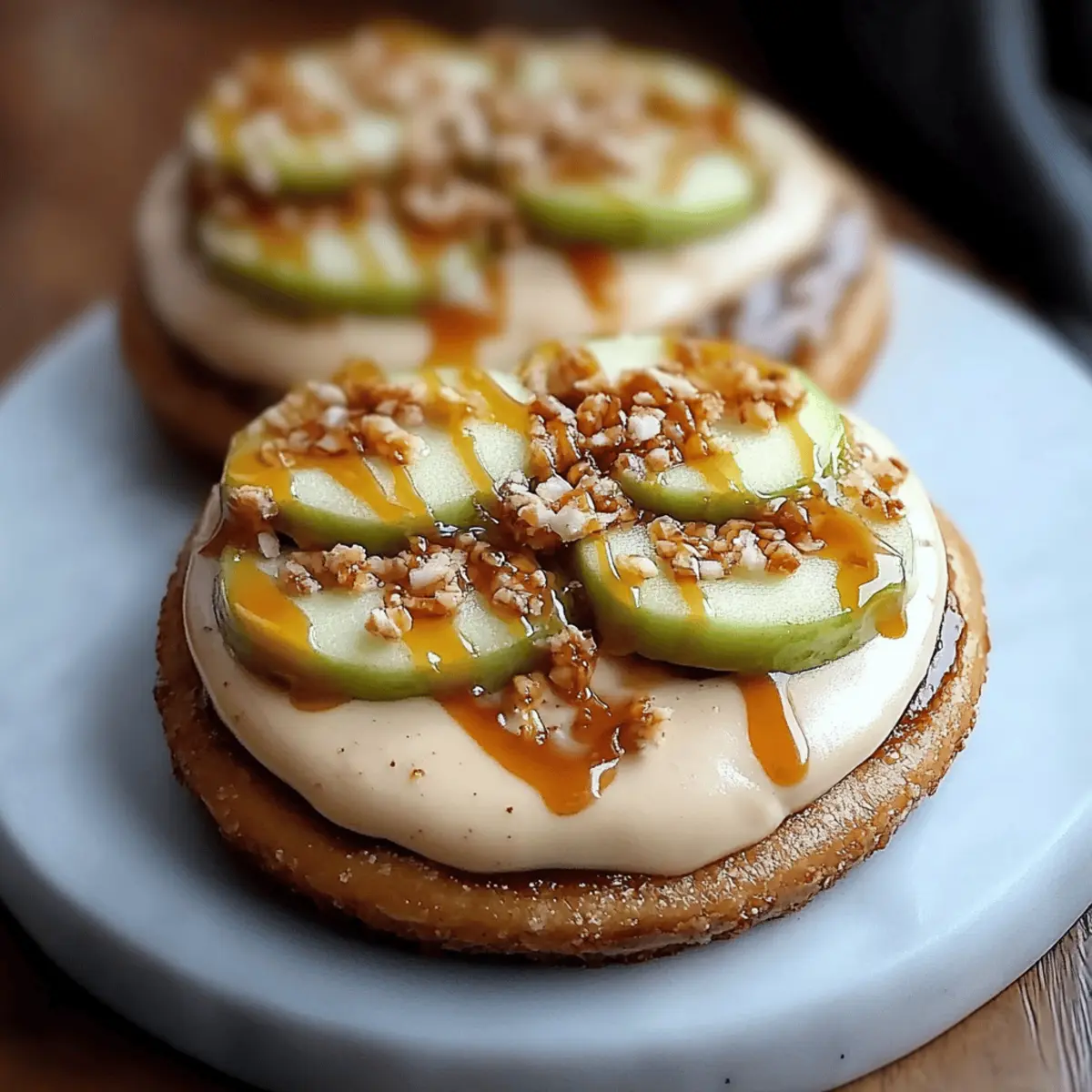 Crumbl Caramel Apple Cookies