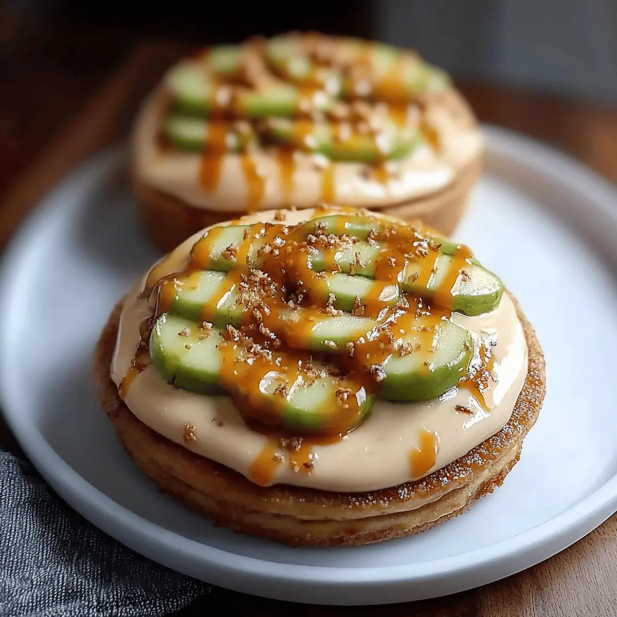 Crumbl Caramel Apple Cookies