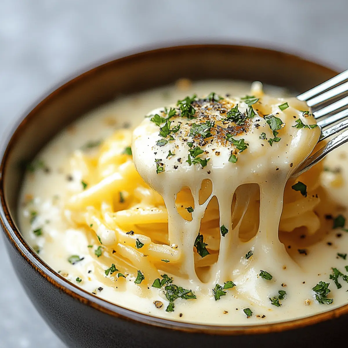 Garlic Parmesan Cream Sauce
