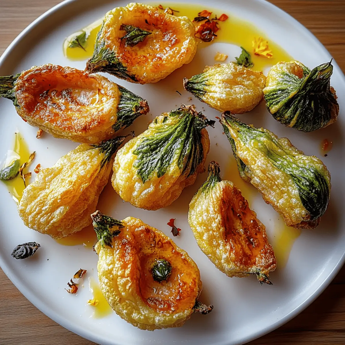 Healthy Pumpkin Blossoms