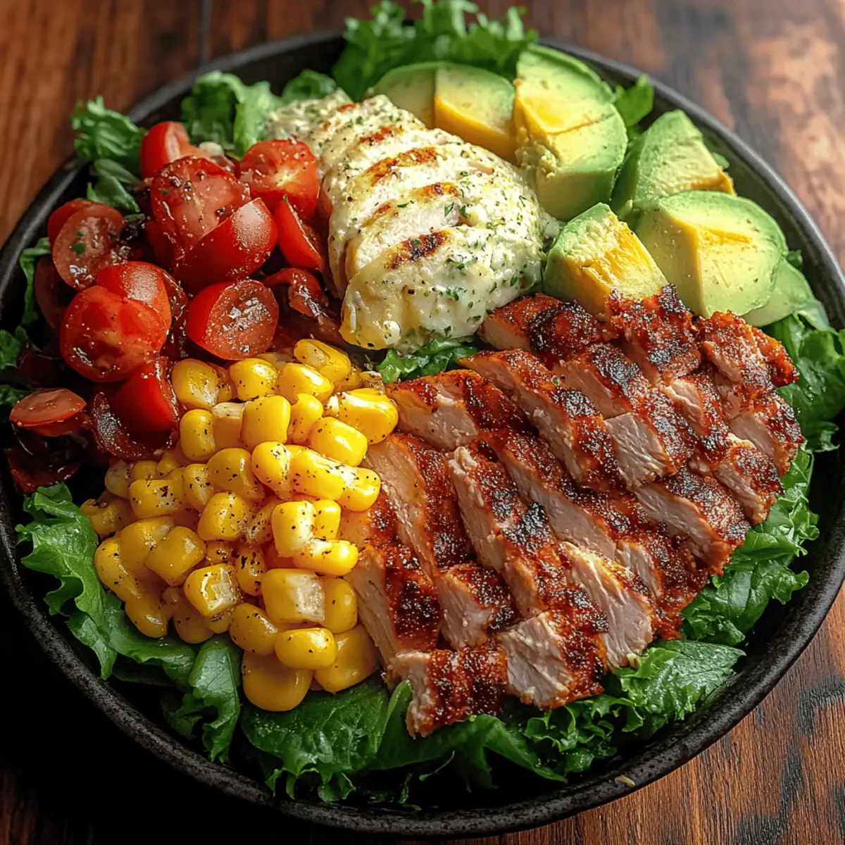 High Protein Southwest Chicken Salad
