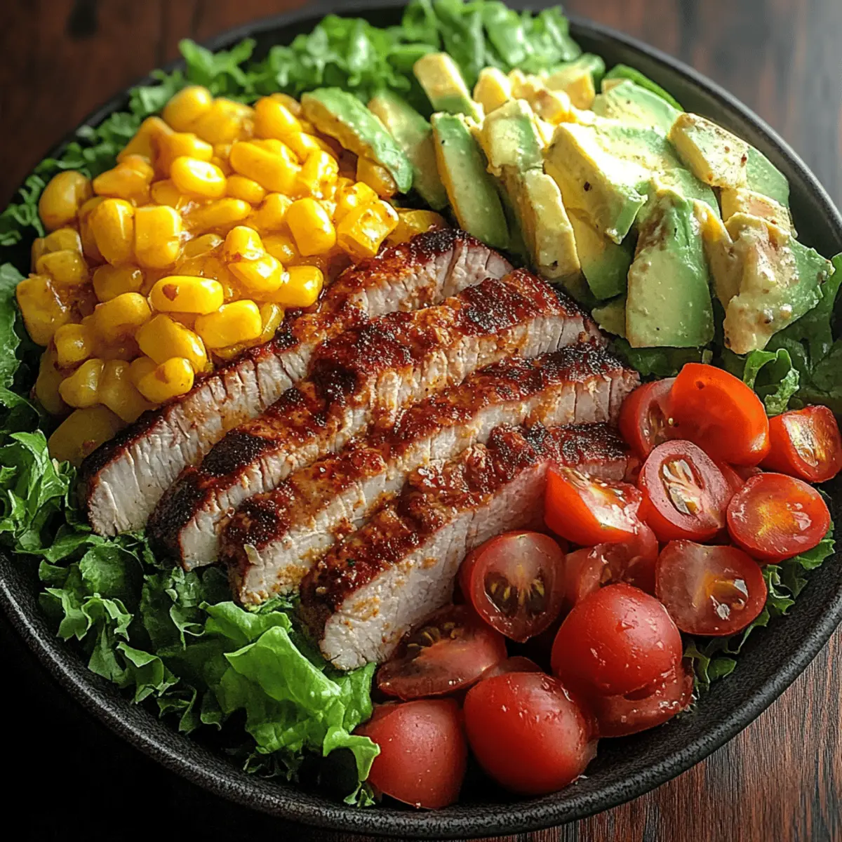 High Protein Southwest Chicken Salad