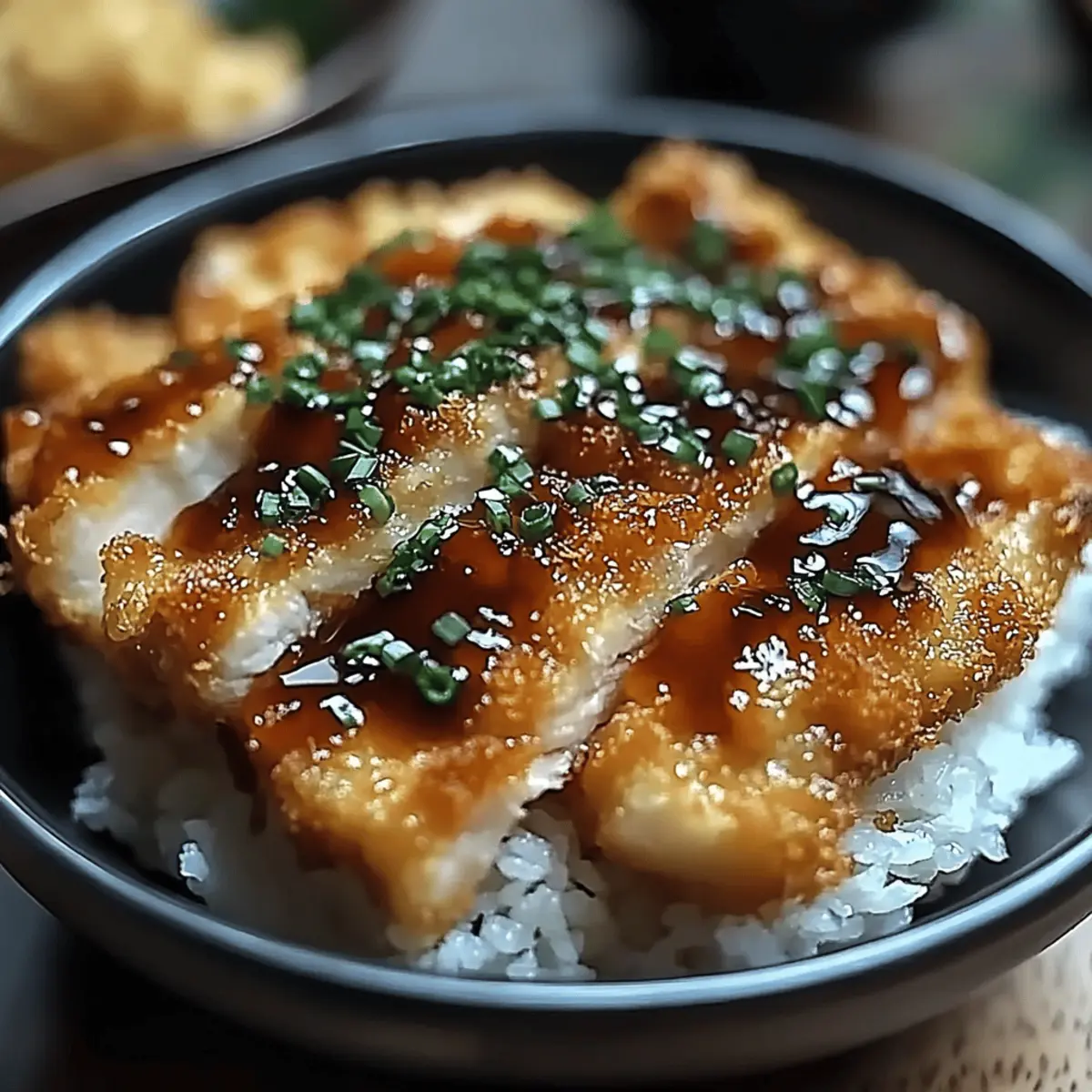 Japanese Katsu Bowls