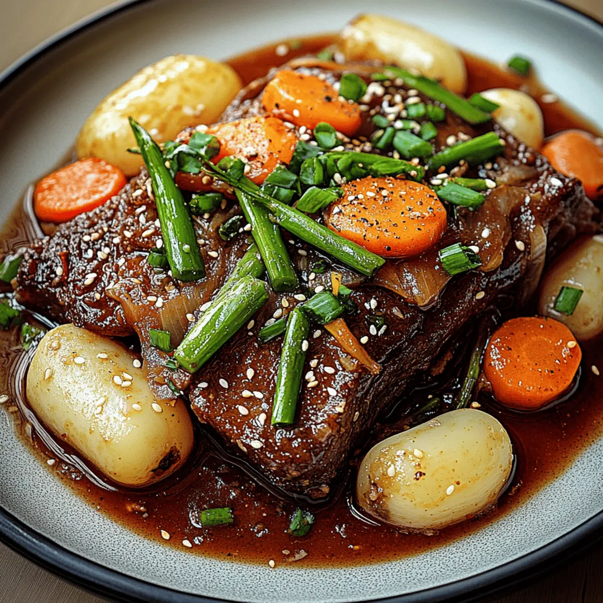 Korean Style Pot Roast