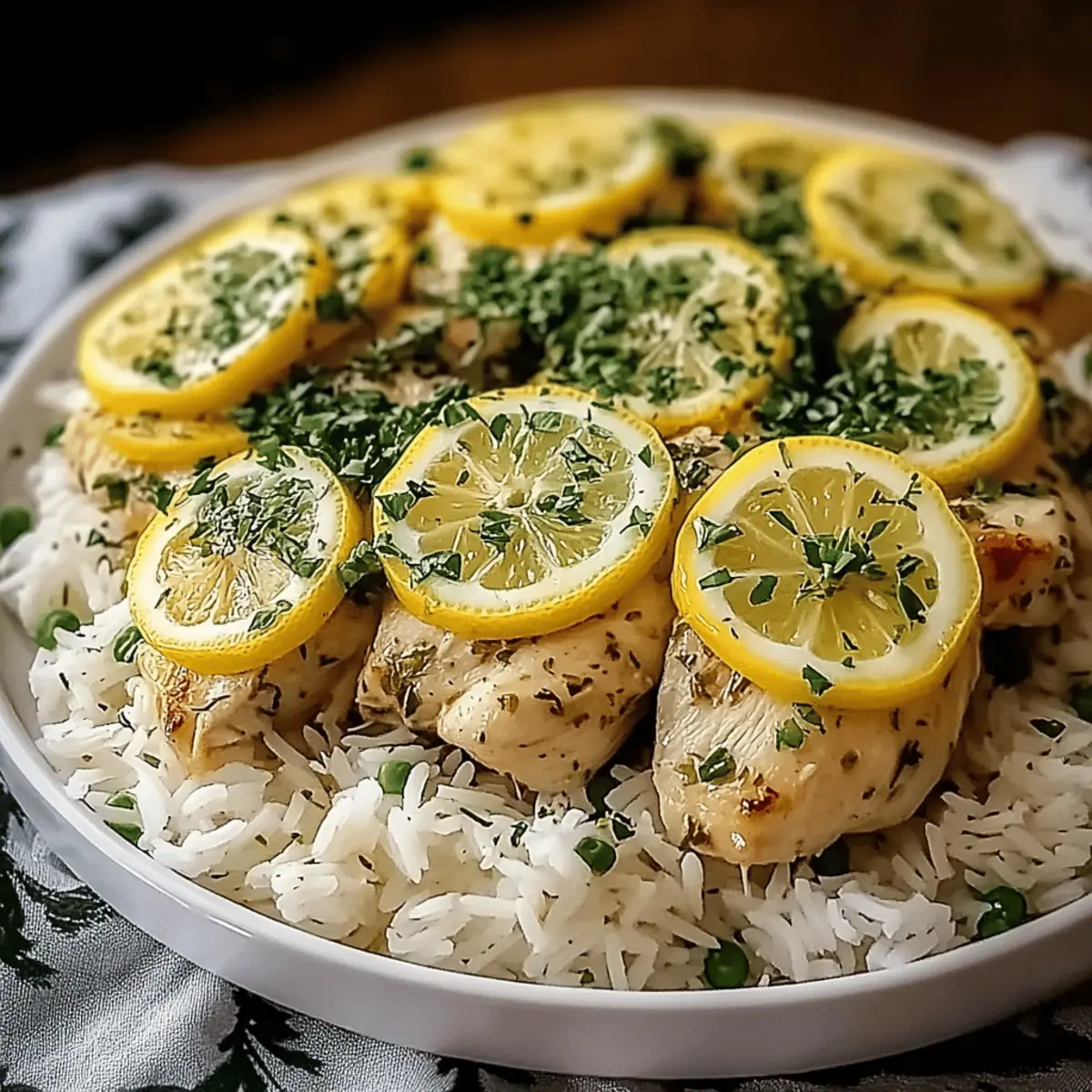 Lemon Herb Chicken and Rice
