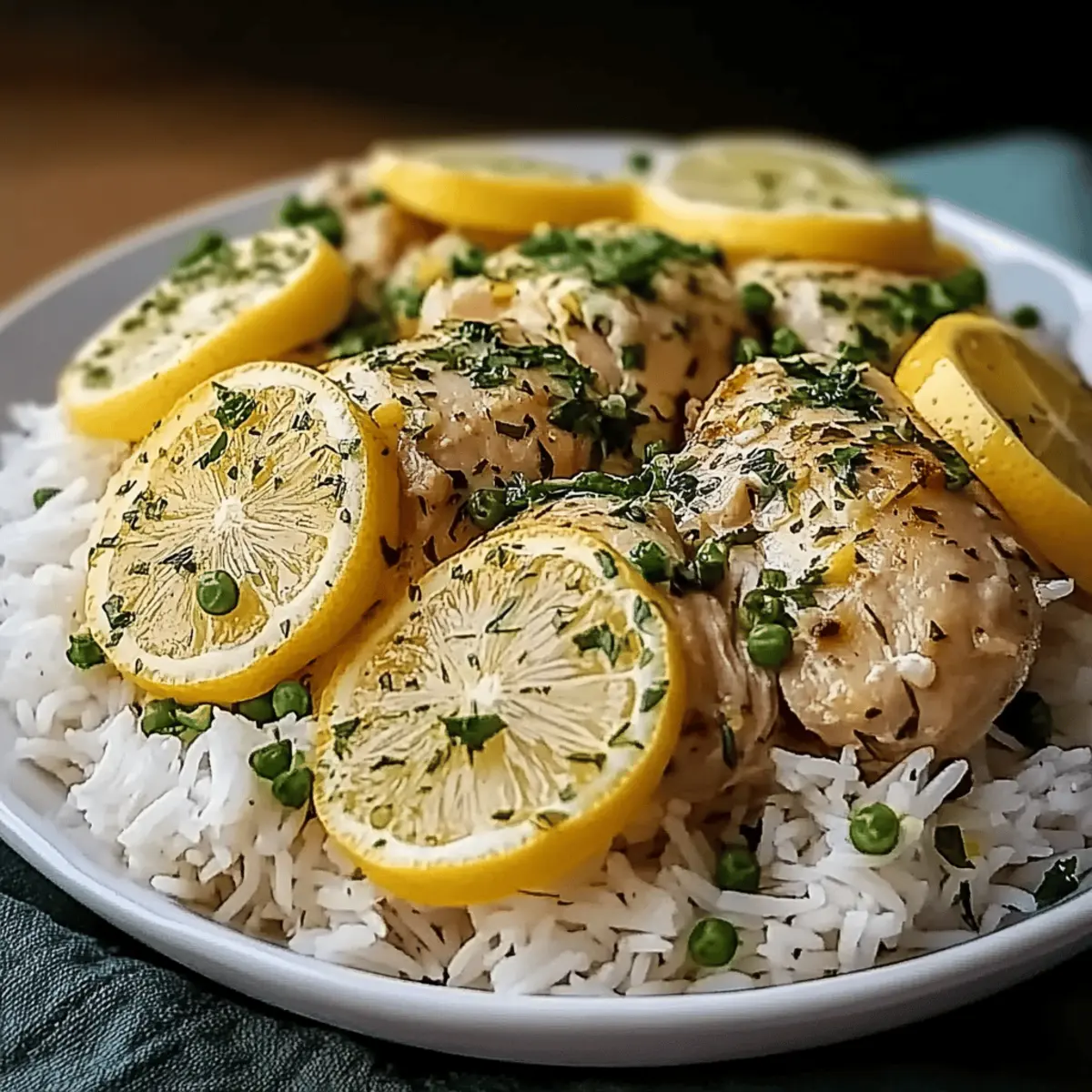 Lemon Herb Chicken and Rice