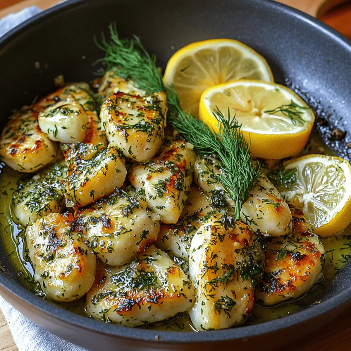 Lemon and Dill Butter Garlic