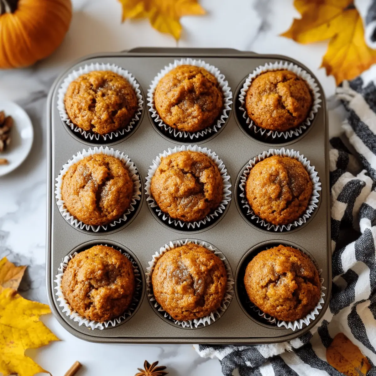 Pumpkin Cinnamon Muffins