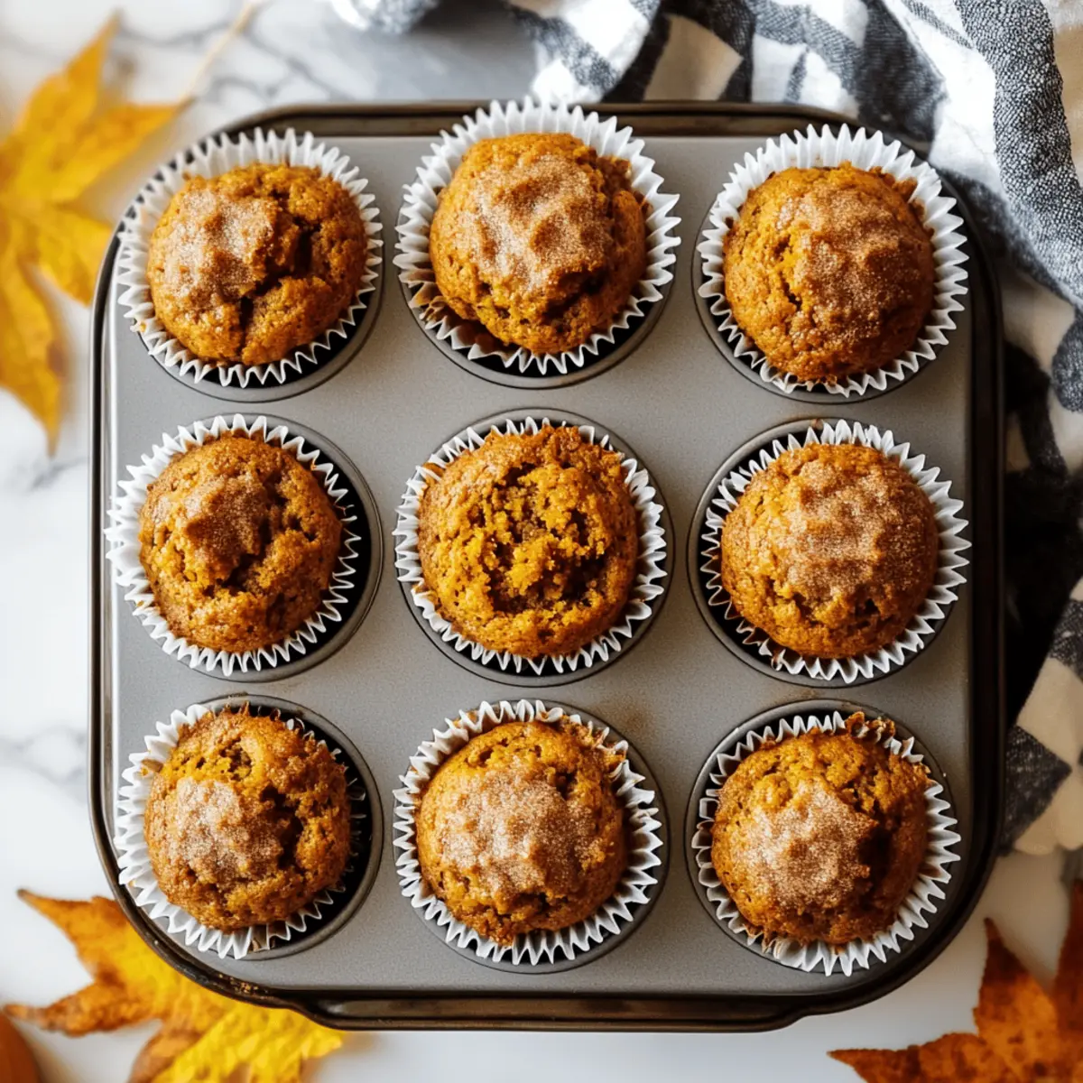 Pumpkin Cinnamon Muffins