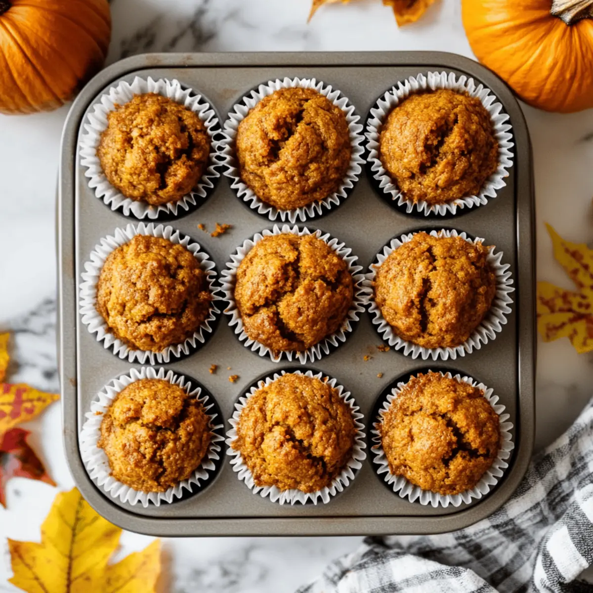 Pumpkin Cinnamon Muffins