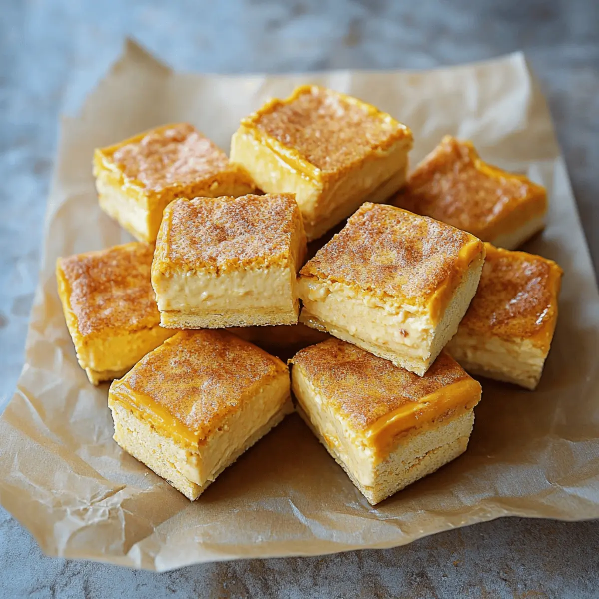 Pumpkin Magic Custard Cake