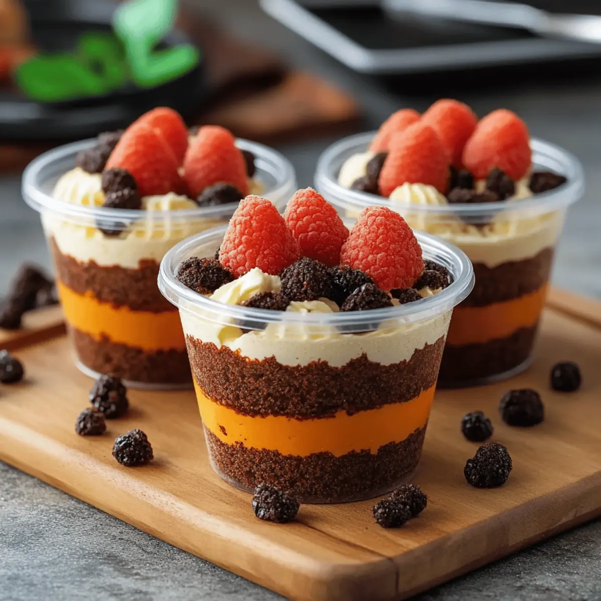 Pumpkin Patch Dirt Cups