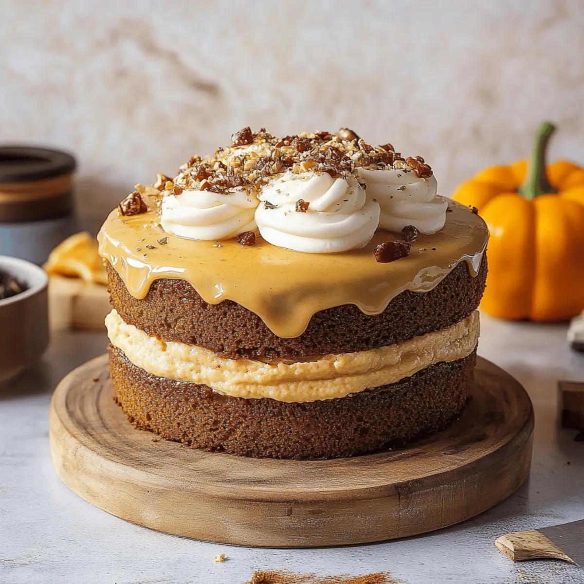Pumpkin Spice Latte Cake